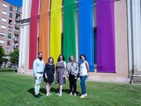 El Observatorio de DDHH de La Rioja despliega la bandera LGTBI por el Día Internacional del Orgullo