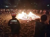 Protección Civil de Valladolid aportará 20 voluntarios al dispositivo de seguridad de la noche de San Juan 2022