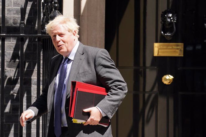 El primer ministro de Reino Unido, Boris Johnson