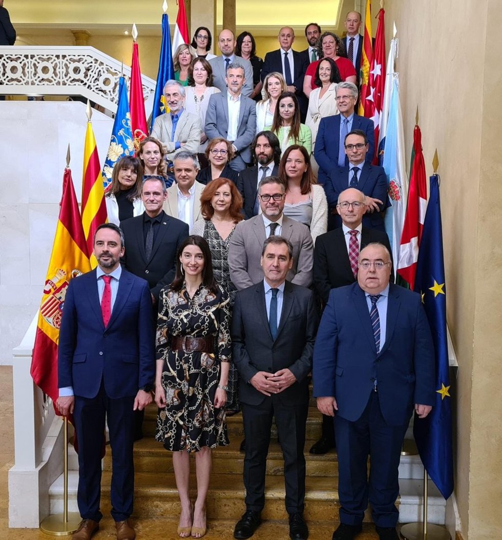 Asistentes a la Conferencia Sectorial de Justicia en Toledo.