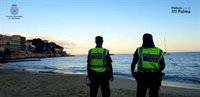 Policía Nacional y Policía Local aumentan su presencia en Palma en la víspera de Sant Joan