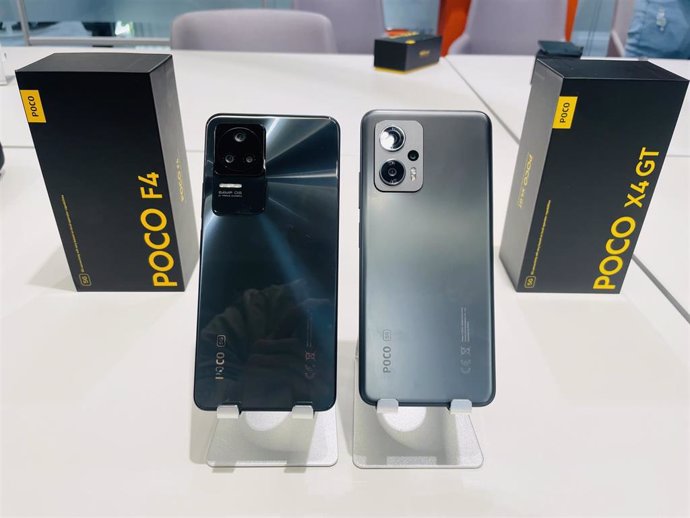 Los nuevos dispositivos de POCO, la submarca de Xiaomi, el F4 y el X4 GT.