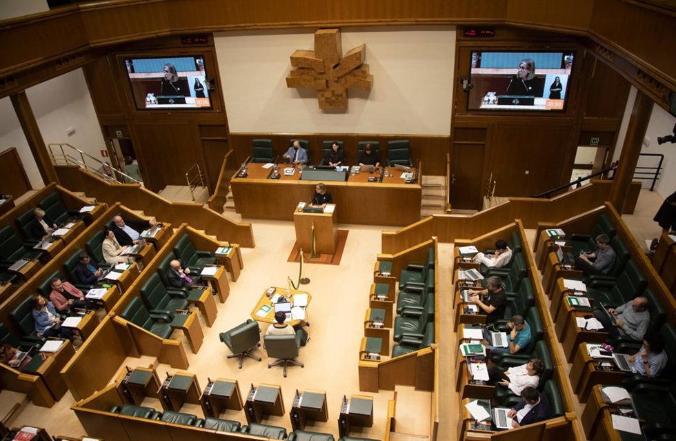 Pleno del Parlamento Vasco