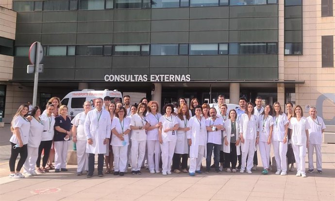 El equipo de Farmacia del Hospital Clínico San Cecilio de Granada.