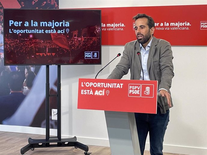 El secretario de Organización del PSPV-PSOE, José Muñoz