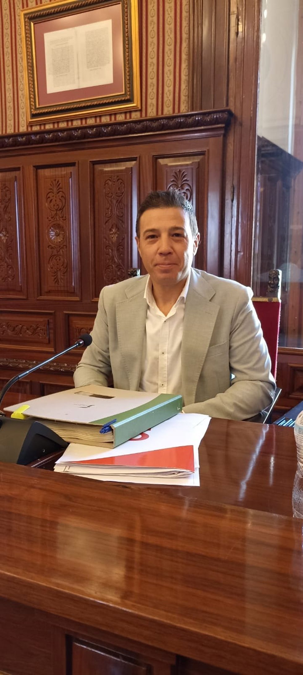 Archivo - El portavoz de Cs en la Diputación de Jaén, Ildefonso Ruiz.
