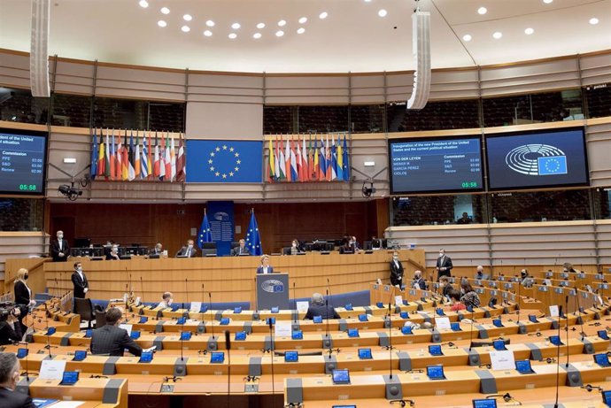 Archivo - Sesión del Parlamento Europeo.