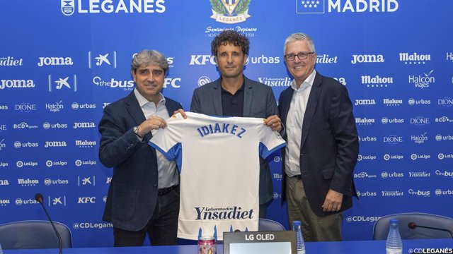 Imanol Idiakez, presentado como nuevo entrenador del CD Leganés