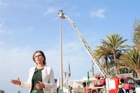 La alcaldesa de San Bartolomé declara el Siam Park una "prioridad" en la que trabaja para que sea "realidad"