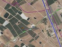 Herido un hombre al chocar dos camiones en la carretera RM-E12 a su paso por Balsapintada, en Fuente Álamo