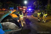 Los bomberos de Cartagena realizan más de medio centenar de servicios en la Noche de San Juan