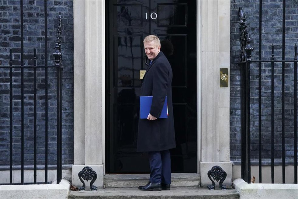 Archivo - El presidente del partido Conservador, Oliver Dowden 