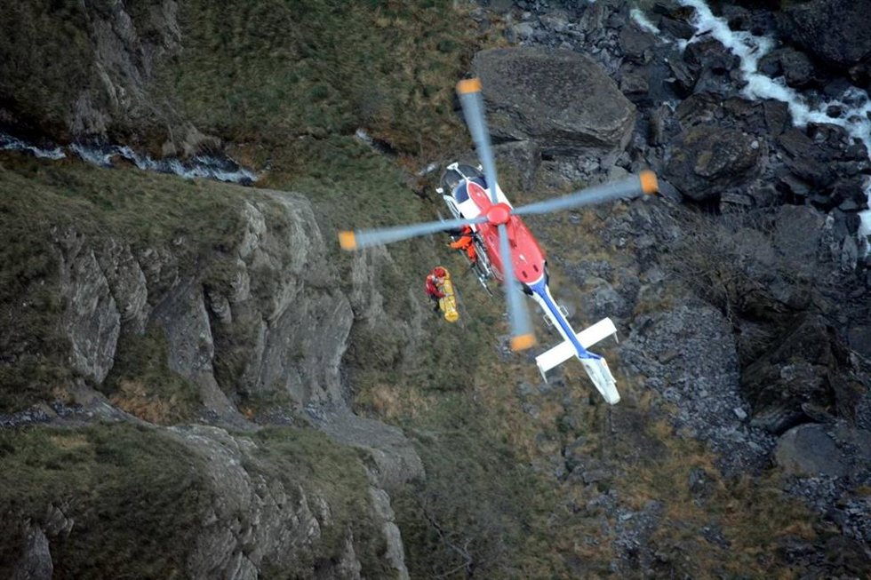 Localizado sin vida el montañero perdido desde este jueves en la zona del monte Anboto