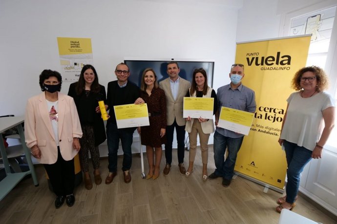 El 'Punto Vuela' de Guadalinfo de Los Gallardos en una imagen de archivo