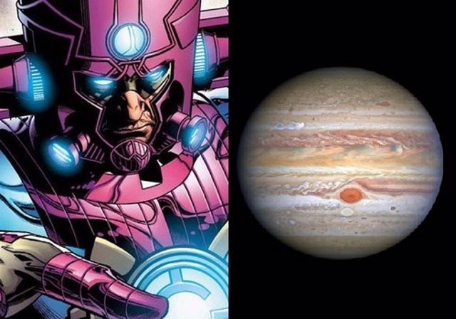 Fans de Marvel comparan a Júpiter con Galactus: "Nadie ha visto a Silver Surfer últimamente, ¿verdad?"