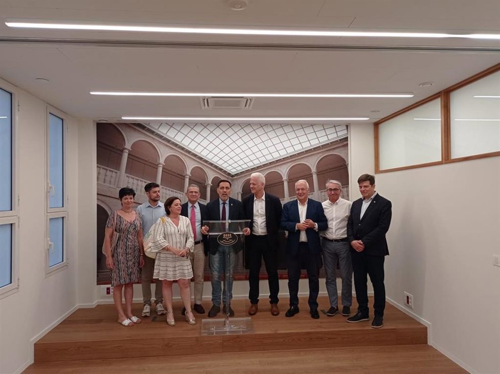 Presentación de los locales anexos al Parlamento de La Rioja