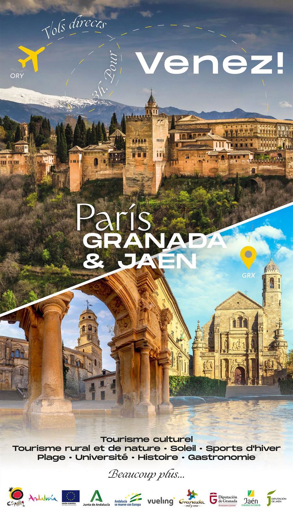 Granada y Jaén se promocionan en París.