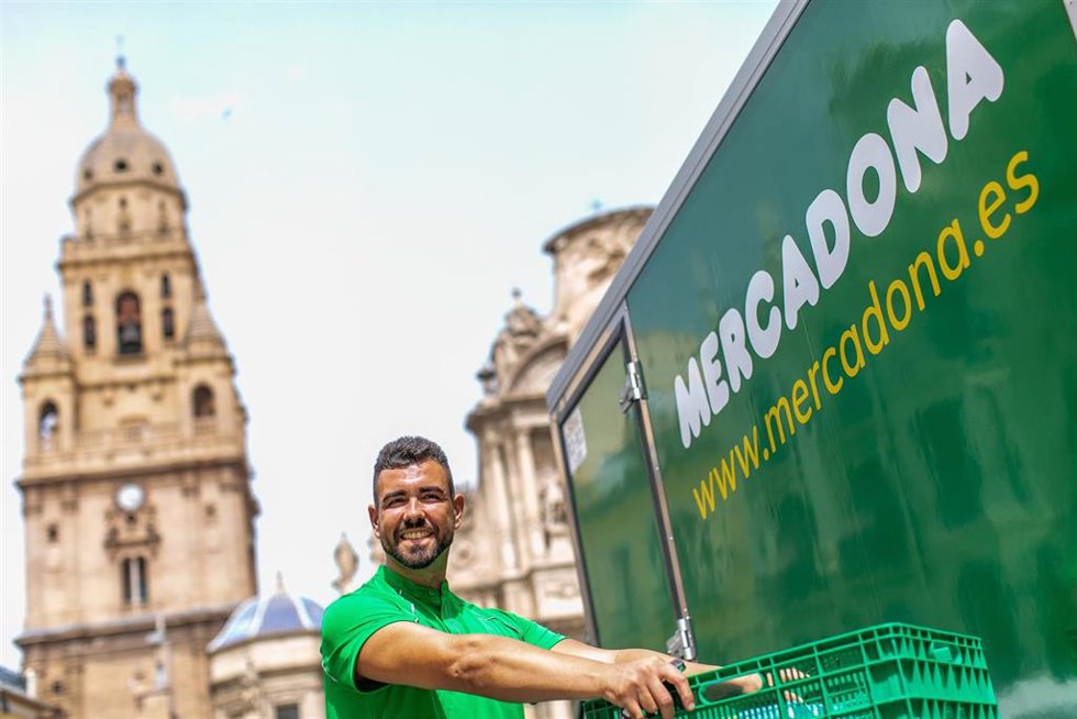 Reparto a domicilio de Mercadona en Murcia