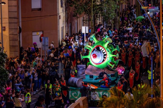 Entierro de la Sardina en el Carnaval de Santa Cruz de Tenerife