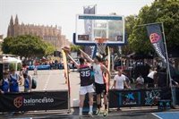 Un total de 400 jugadores reciben este sábado al Plaza 3x3 CaixaBank en Málaga