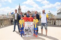 El Centro Amate, en Sevilla, es la sede del Campeonato de España de Fútbol Sala Alevín, que disputa el Mercantil
