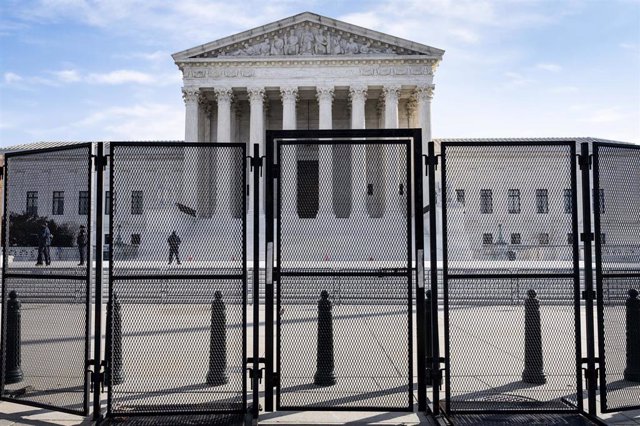 Archivo - El Tribunal Supremo de EEUU 