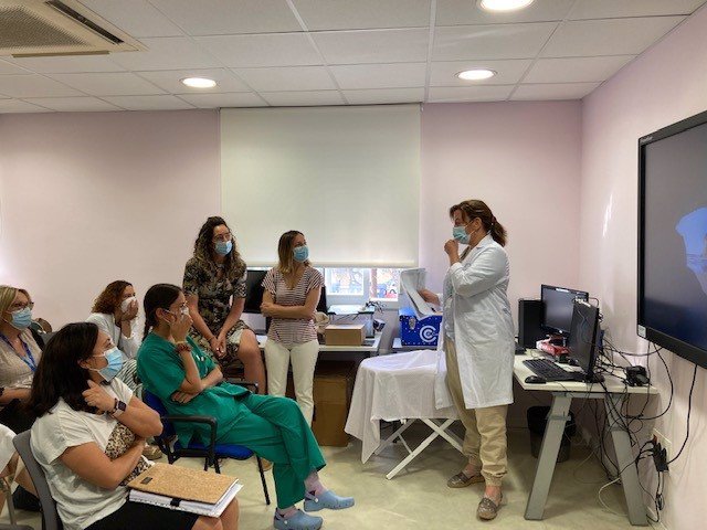 Sesión clínica de duelo perinatal en Jerez.