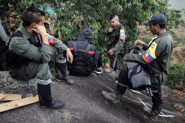 Guerrilleros de las ya extintas FARC (imagen de archivo: 2017).