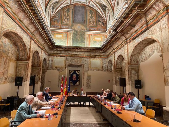 Reunión del pleno de la Mesa de la Tauromaquia de Castilla y León.