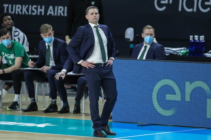 Archivo - Martin Schiller, en su etapa como entrenador del Zalgiris Kaunas