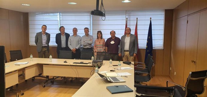 Reunion de directivos de Acalerte con los miembros de la Consejería de Familia e Igualdad de Oportunidades de la Junta de Castilla y León.