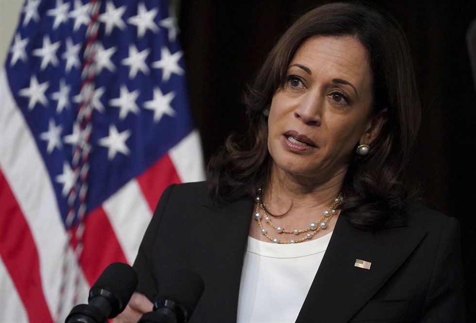La vicepresidenta de Estados Unidos, Kamala Harris