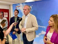 Azcón dice que "el fracaso y la farsa" de los Juegos Olímpicos ha impedido hablar de los problemas de los aragoneses