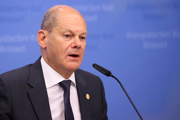 El canciller de Alemania, Olaf Scholz 