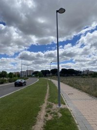 Ayuntamiento de Valladolid mejora el alumbrado en Avenida Zamora y Paseo Seoane Sobral tras invertir 41.300 euros