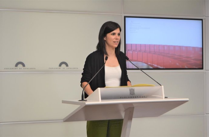 La secretria general adjunta i portaveu d'ERC, Marta Vilalta