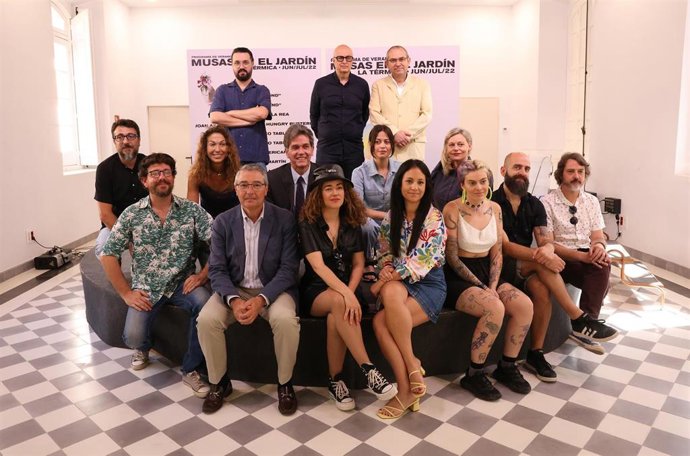 Imagen de archivo de la presentación del ciclo 'Musas en el Jardín'