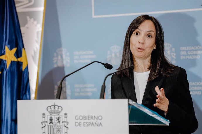 Archivo - La delegada del Gobierno en la Comunidad de Madrid, Mercedes González.