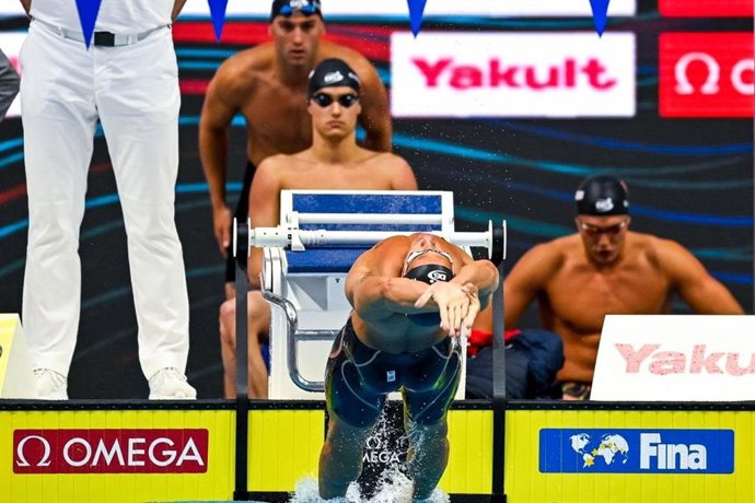 El 4x100 estilos español (12) cerró el Mundial de España en natación
