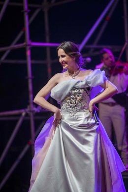 Mireia Montávez en el espectáculo 'Amo México'