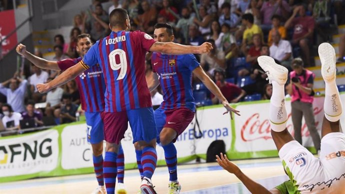 El Bara, campeón de Liga tras imponerse al Palma Futsal en el segundo partido de la final de fútbol sala