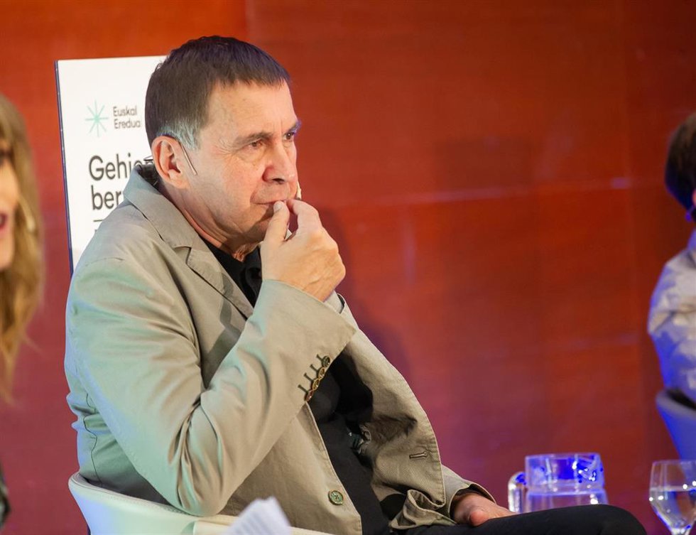 El coordinador general de EH Bildu, Arnaldo Otegi  