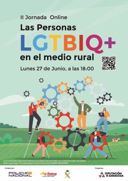 Cartel de las jornadas organizadas por la DPZ.