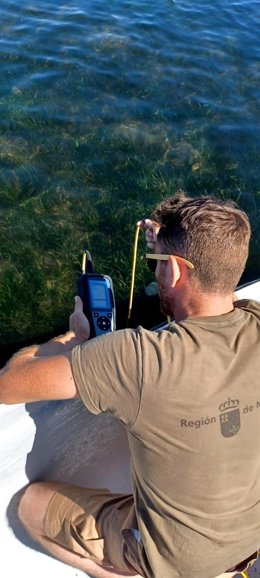 Medición de oxígeno en el Mar Menor