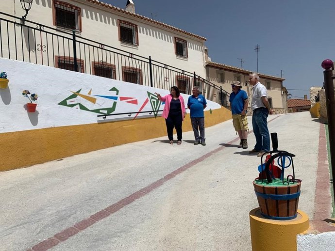 Obras de mejora de espacios públicos de Vélez-Blanco