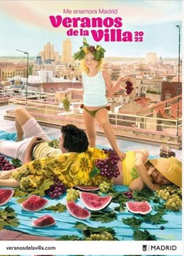 Cartel de Veranos de la Villa 2022