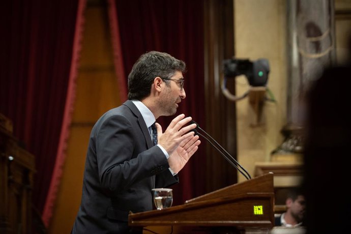 Archivo - El vicepresident de la Generalitat, Jordi Puigneró 