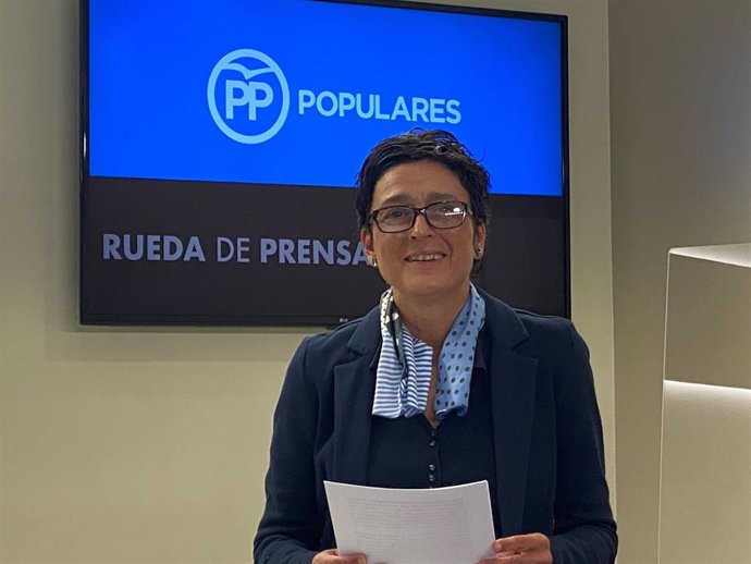 Archivo - La diputada del PP, Ana Marín.