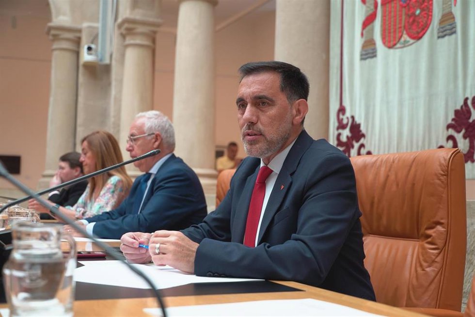 El presidente del Parlamento Riojano, Jesús María García García