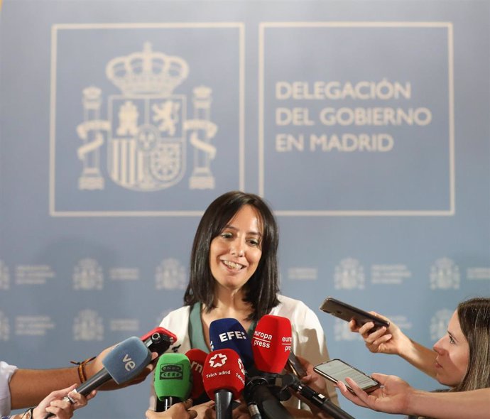 Archivo - La delegada del Gobierno en la Comunidad de Madrid, Mercedes González